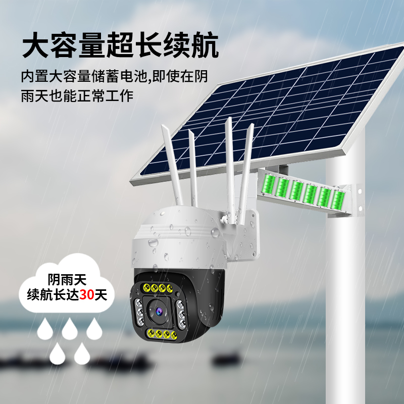 大容量太陽能攝像